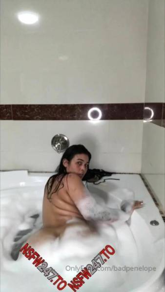 Bad Penelope bathtub show onlyfans porn videos on justmyfans.pics