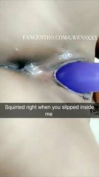 Gwen Singer sexy black stocking anal & pussy masturbating till squirt snapchat premium xxx porn videos on justmyfans.pics