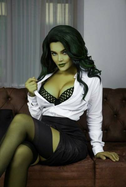 Kalinka Fox Nude She-Hulk Cosplay Patreon Set Leaked - Russia on justmyfans.pics