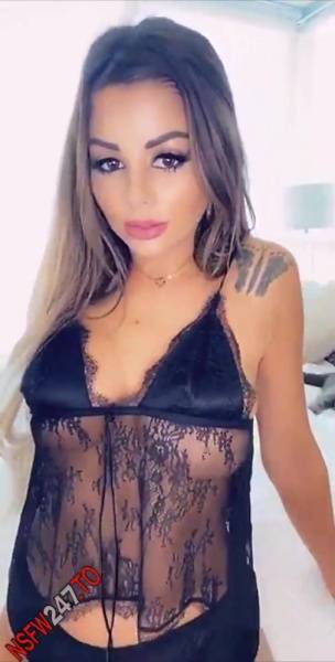 Juli Annee black outfit tease snapchat premium xxx porn videos on justmyfans.pics