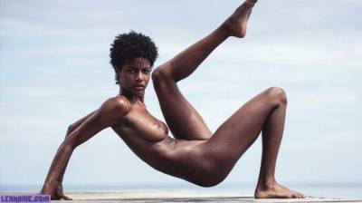Ebonee Davis nude for NU Muses Calendar on justmyfans.pics