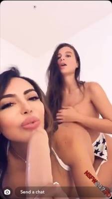 Lana Rhoades dildo show with friend snapchat premium xxx porn videos on justmyfans.pics