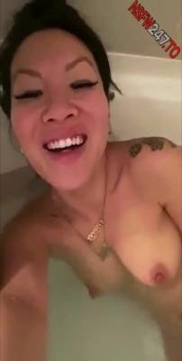 Asa Akira bathtub show snapchat premium porn videos on justmyfans.pics