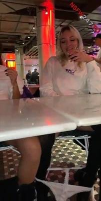 Unikorn Latina girls flashing pussy in restaurant snapchat premium xxx porn videos - manythots.com