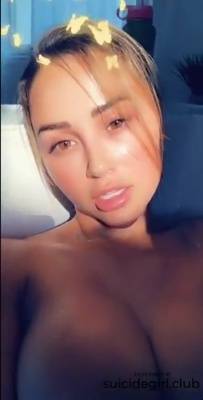 Ana cheri taking a bath private snapchat leak xxx premium porn videos - manythots.com