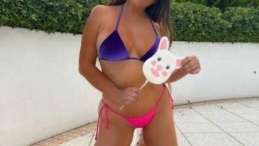Claudia Romani Celebrates Easter in Miami Beach on justmyfans.pics