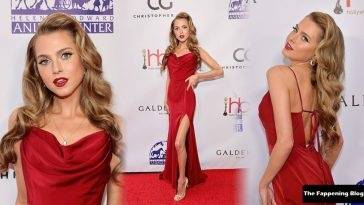 Anne Winters Poses on the Red Carpet at the 7th Annual Hollywood Beauty Awards on justmyfans.pics