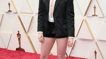 Kristen Stewart Displays Her Sexy Legs at the 94th Annual Academy Awards on justmyfans.pics
