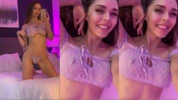HeatheredEffect Topless See Through Lingerie Teasing Video Leaked - lewdstars.com