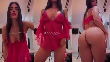 Anabella Galeano Naked See Through Nipples Video Leaked on justmyfans.pics