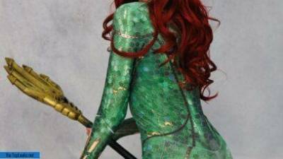 BarbieN9 Aquaman Queen Mera Cosplay Onlyfans Set Leaked - topleaks.net