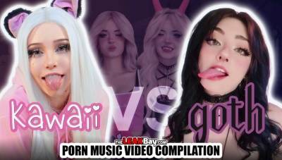 Kawaii vs Goth | Porn Music Video Compilation on justmyfans.pics
