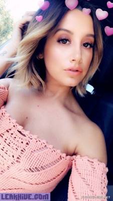  Ashley Tisdale Flashing Her Nipple And Side Boob on justmyfans.pics