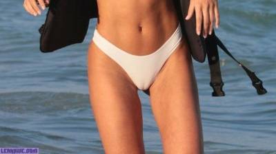 Sofia Richie cameltoe in white bikini on justmyfans.pics
