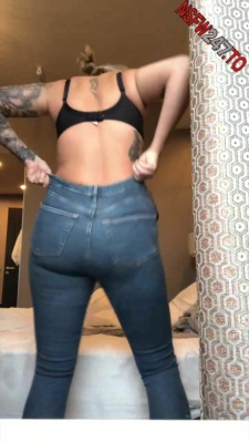 Paige Turnah Jeans stretching ass video porn videos on justmyfans.pics