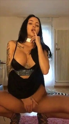 Celine Centino sexy black skirt striptease snapchat premium xxx porn videos - manythots.com
