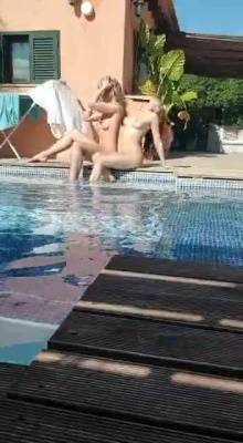 Rosa Brighid swimmingpool scene onlyfans porn videos - manythots.com