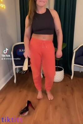 The obedient wife waits for her husband from work and turns into a femme fatale slut on TikTok porn on justmyfans.pics