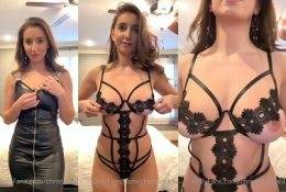 Christina Khalil Sexy Lingerie Boob Play Video  on justmyfans.pics