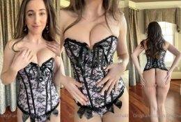 Christina Khalil Sexy Black And Pink Corset Video Leaked - dirtyship.com