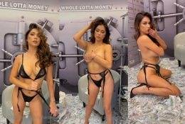 Arianny Celeste Nude Black Lingerie Tease Video Leaked on justmyfans.pics