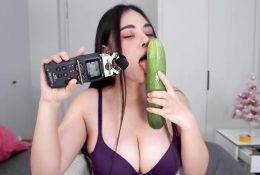 ASMR Wan Cucumber Licking Video  on justmyfans.pics
