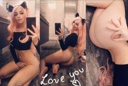 Belle Delphine NSFW Teasing Her Ass Snapchat Leaked Video on justmyfans.pics