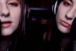 AftynRose ASMR Twin Moaning & Kissing Video! on justmyfans.pics