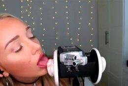 GwenGwiz ASMR Ear Licking and Sucking on justmyfans.pics