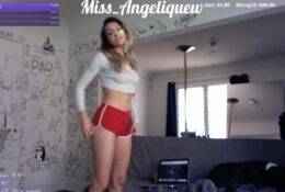 Miss Angeliquew Twitch Streamer Booty Shorts Show on justmyfans.pics