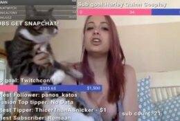 Twitch Streamer Nipple Slip MVP Cat on justmyfans.pics