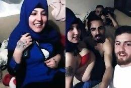 Muslim Hijab woman does slut at party on justmyfans.pics