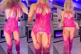 Vicky Stark Nude Pink Lingerie PPV Video  on justmyfans.pics