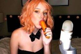 Diddly Easter Bunny Eats a Carrot Lewd ASMR Video on justmyfans.pics