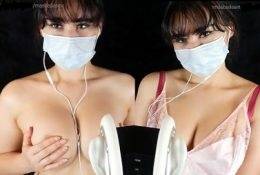 Masked ASMR NSFW Victoria Shopping Haul Video on justmyfans.pics