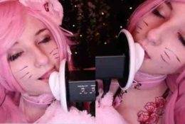 AftynRose ASMR Kitty Ear Licking Video! on justmyfans.pics
