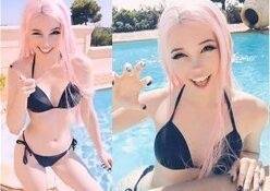 Belle Delphine Sexy Holiday Fun in the Pool Video on justmyfans.pics
