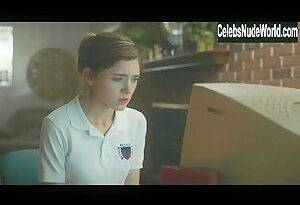 Natalia Dyer Sexy in Yes, God, Yes Sex Scene on justmyfans.pics