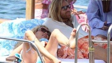 Elsa Hosk & Tom Daly are Spotted Lapping Up the Italian Sunshine on Holiday Out in Capri - Italy on justmyfans.pics
