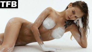 Anastasiya Scheglova Displays Her Fantastic Figure Posing Naked in a Hot Shoot on justmyfans.pics