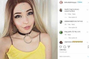 Belle Delphine Nude Tease New Onlyfans Video Leaked on justmyfans.pics