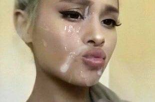 Ariana Grande Behind-The-Scenes Facial And Butt Plug Flash on justmyfans.pics