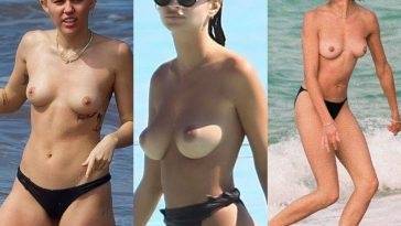 Celebrities Nude Beach Collection on justmyfans.pics