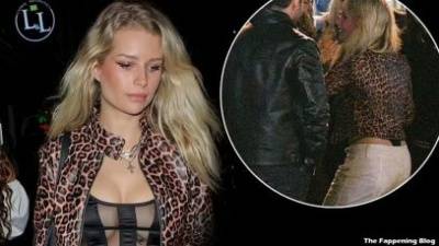 Lottie Moss Puts on a Sexy Display Stepping Out For a Night of Fun With Friends in London on justmyfans.pics