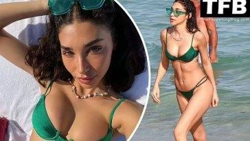 Chantel Jeffries Shows Off Her Sexy Bikini Body on the Beach in Miami - fapfappy.com