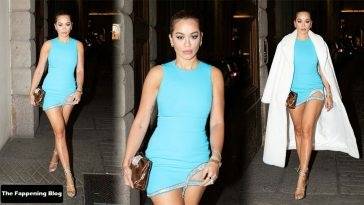 Rita Ora Flaunts Her Sexy Legs in Milan - fapfappy.com - city Milan