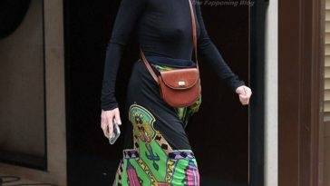 Milla Jovovich Shows Off Her Tits in Paris on justmyfans.pics