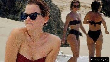 Emma Watson Shows Off Her Magical Sizzling Bikini-Clad Body on Her Sun-Soaked Holiday in Barbados - Barbados on justmyfans.pics