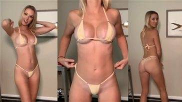 Vicky Stark Birthday Suit Try Nude Video Leaked on justmyfans.pics