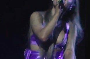 Ariana Grande Nipple Slips Out In Concert on justmyfans.pics